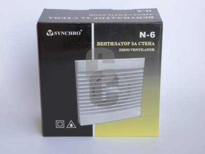 Вентилатор баня Синхро ф150 N6